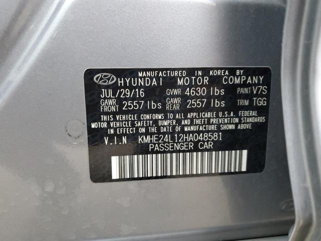 Photo 11 VIN: KMHE24L12HA048581 - HYUNDAI SONATA HYB 