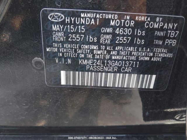 Photo 8 VIN: KMHE24L13GA013711 - HYUNDAI SONATA HYBRID 