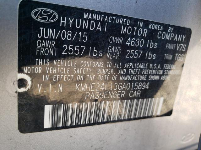 Photo 11 VIN: KMHE24L13GA015894 - HYUNDAI SONATA 