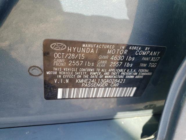 Photo 11 VIN: KMHE24L13GA028421 - HYUNDAI SONATA HYB 