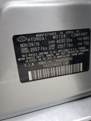 Photo 11 VIN: KMHE24L13HA058066 - HYUNDAI SONATA 