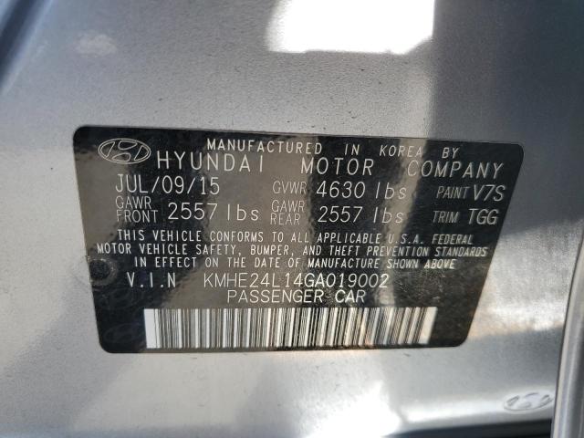 Photo 11 VIN: KMHE24L14GA019002 - HYUNDAI SONATA HYB 