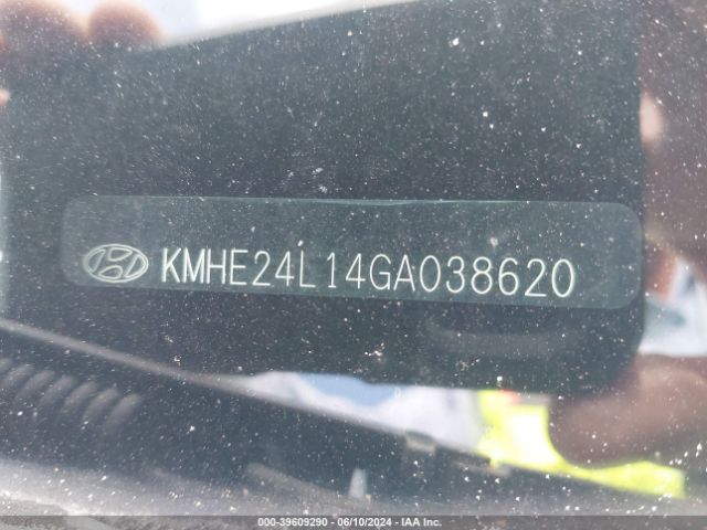 Photo 8 VIN: KMHE24L14GA038620 - HYUNDAI SONATA 