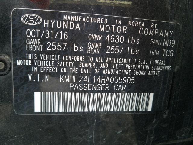 Photo 9 VIN: KMHE24L14HA055905 - HYUNDAI SONATA HYB 