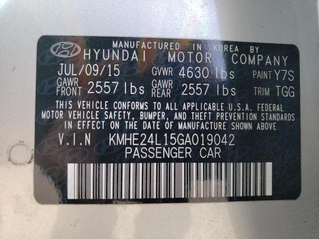 Photo 9 VIN: KMHE24L15GA019042 - HYUNDAI SONATA HYB 