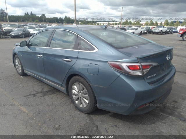 Photo 2 VIN: KMHE24L15GA040795 - HYUNDAI SONATA HYBRID 