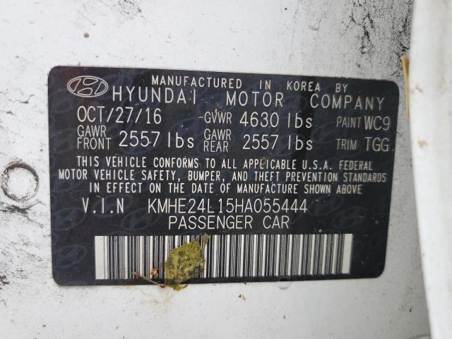 Photo 9 VIN: KMHE24L15HA055444 - HYUNDAI SONATA HYB 