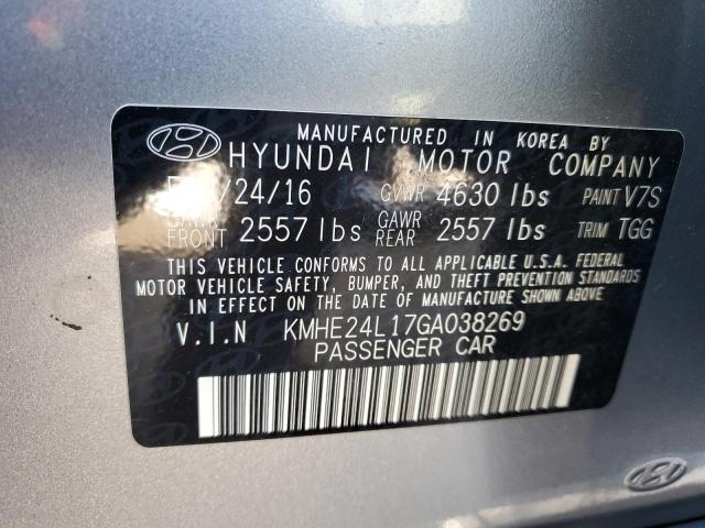 Photo 11 VIN: KMHE24L17GA038269 - HYUNDAI SONATA HYB 