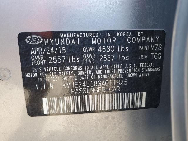 Photo 11 VIN: KMHE24L18GA011825 - HYUNDAI SONATA HYB 