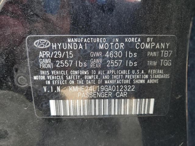 Photo 11 VIN: KMHE24L19GA012322 - HYUNDAI SONATA 