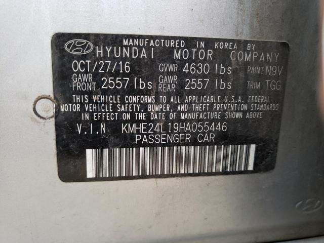 Photo 9 VIN: KMHE24L19HA055446 - HYUNDAI SONATA HYB 