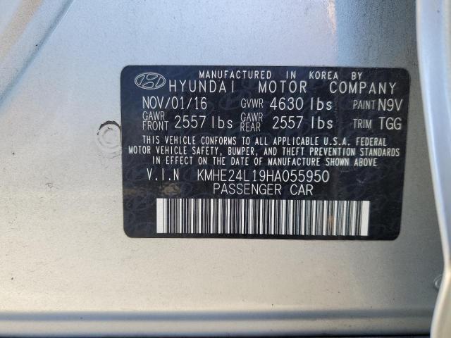 Photo 11 VIN: KMHE24L19HA055950 - HYUNDAI SONATA HYB 