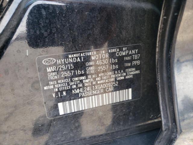 Photo 9 VIN: KMHE24L1XGA009252 - HYUNDAI SONATA HYB 