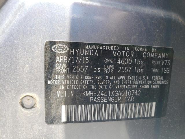 Photo 11 VIN: KMHE24L1XGA010742 - HYUNDAI SONATA HYB 