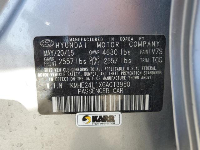 Photo 11 VIN: KMHE24L1XGA013950 - HYUNDAI SONATA 