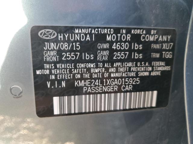 Photo 11 VIN: KMHE24L1XGA015925 - HYUNDAI SONATA 