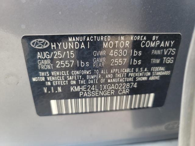 Photo 11 VIN: KMHE24L1XGA022874 - HYUNDAI SONATA 