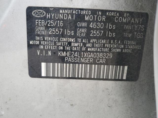 Photo 12 VIN: KMHE24L1XGA038329 - HYUNDAI SONATA 