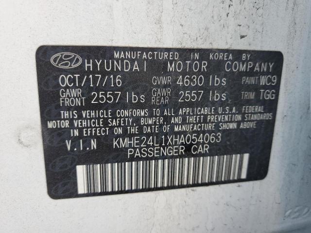 Photo 11 VIN: KMHE24L1XHA054063 - HYUNDAI SONATA HYB 