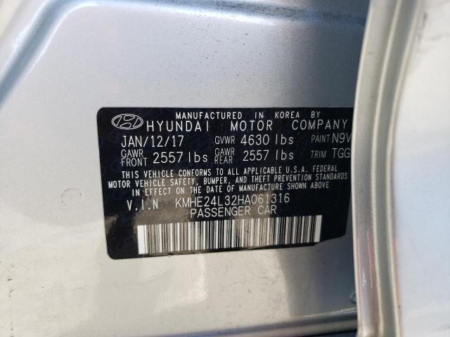 Photo 11 VIN: KMHE24L32HA061316 - HYUNDAI SONATA 