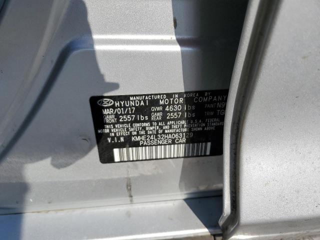 Photo 12 VIN: KMHE24L32HA063129 - HYUNDAI SONATA HYB 