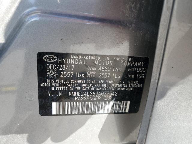 Photo 11 VIN: KMHE24L36JA077542 - HYUNDAI SONATA HYB 