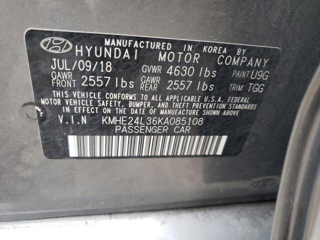 Photo 11 VIN: KMHE24L36KA085108 - HYUNDAI SONATA 