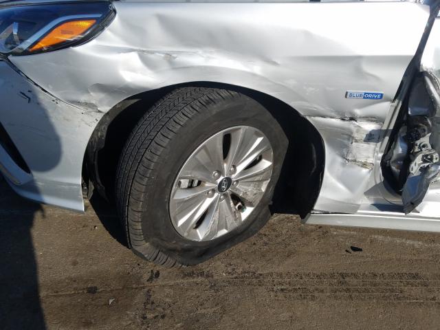 Photo 8 VIN: KMHE24L39KA093350 - HYUNDAI SONATA HYB 