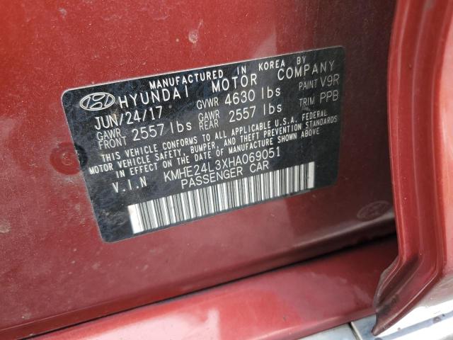 Photo 11 VIN: KMHE24L3XHA069051 - HYUNDAI SONATA 