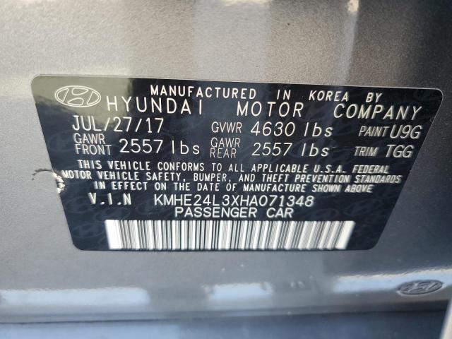 Photo 11 VIN: KMHE24L3XHA071348 - HYUNDAI SONATA HYB 