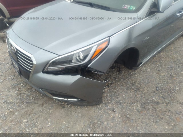 Photo 5 VIN: KMHE34L10GA017826 - HYUNDAI SONATA HYBRID 