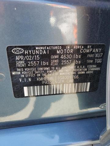 Photo 11 VIN: KMHE34L11GA009766 - HYUNDAI SONATA HYB 