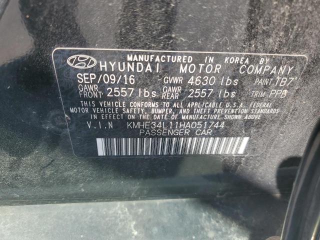 Photo 11 VIN: KMHE34L11HA051744 - HYUNDAI SONATA 