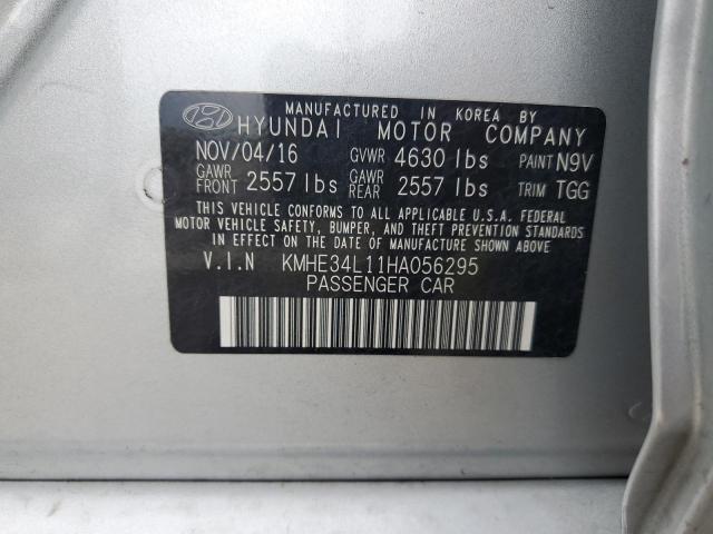 Photo 11 VIN: KMHE34L11HA056295 - HYUNDAI SONATA HYB 