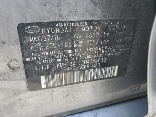 Photo 11 VIN: KMHE34L12HA044639 - HYUNDAI SONATA HYB 