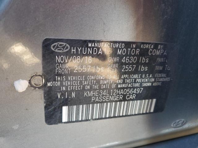 Photo 11 VIN: KMHE34L12HA056497 - HYUNDAI SONATA 