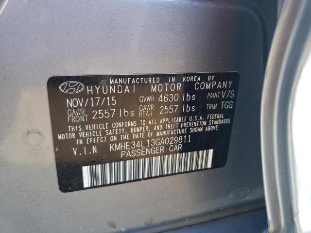 Photo 12 VIN: KMHE34L13GA029811 - HYUNDAI SONATA 