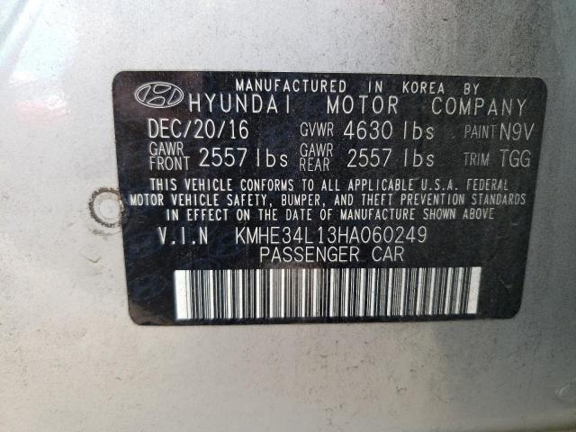 Photo 11 VIN: KMHE34L13HA060249 - HYUNDAI SONATA HYB 