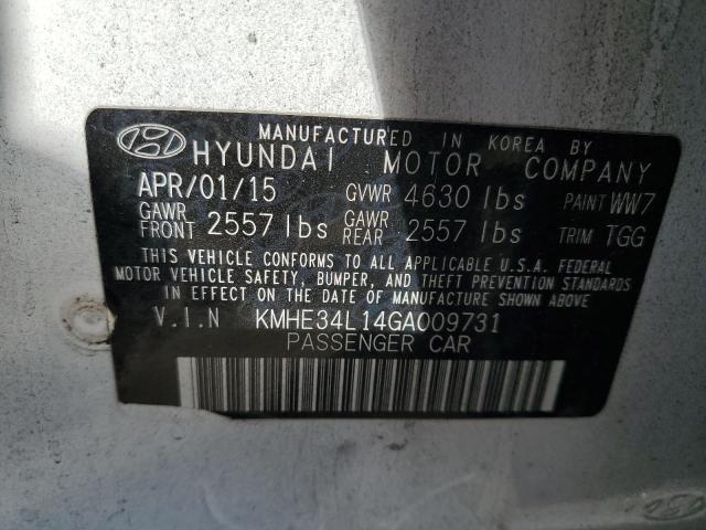 Photo 11 VIN: KMHE34L14GA009731 - HYUNDAI SONATA HYB 