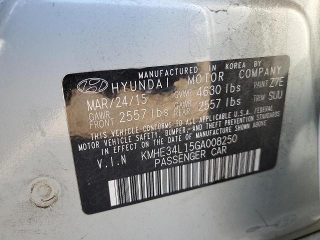 Photo 11 VIN: KMHE34L15GA008250 - HYUNDAI SONATA HYB 