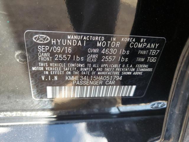 Photo 12 VIN: KMHE34L15HA051794 - HYUNDAI SONATA HYB 