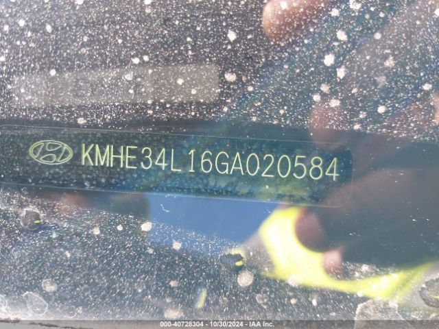 Photo 8 VIN: KMHE34L16GA020584 - HYUNDAI SONATA 