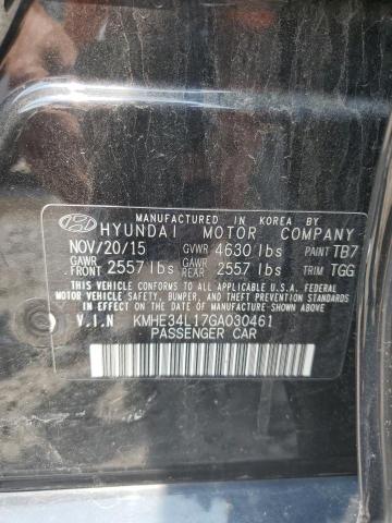 Photo 11 VIN: KMHE34L17GA030461 - HYUNDAI SONATA HYB 