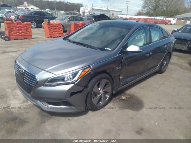 Photo 1 VIN: KMHE34L18HA057329 - HYUNDAI SONATA HYBRID 