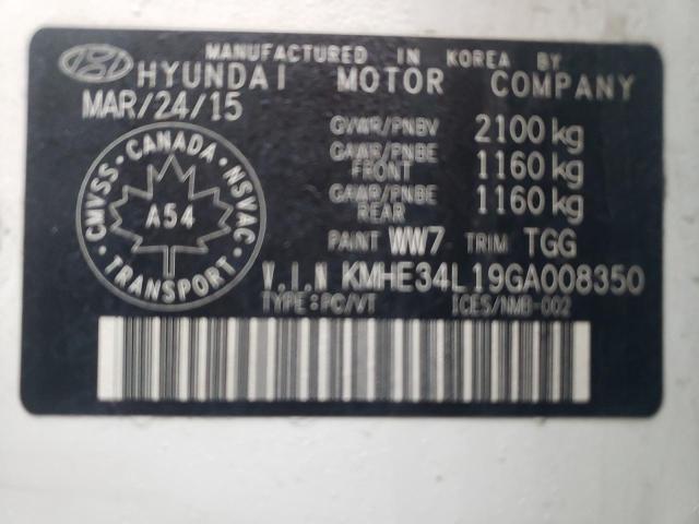 Photo 11 VIN: KMHE34L19GA008350 - HYUNDAI SONATA HYB 