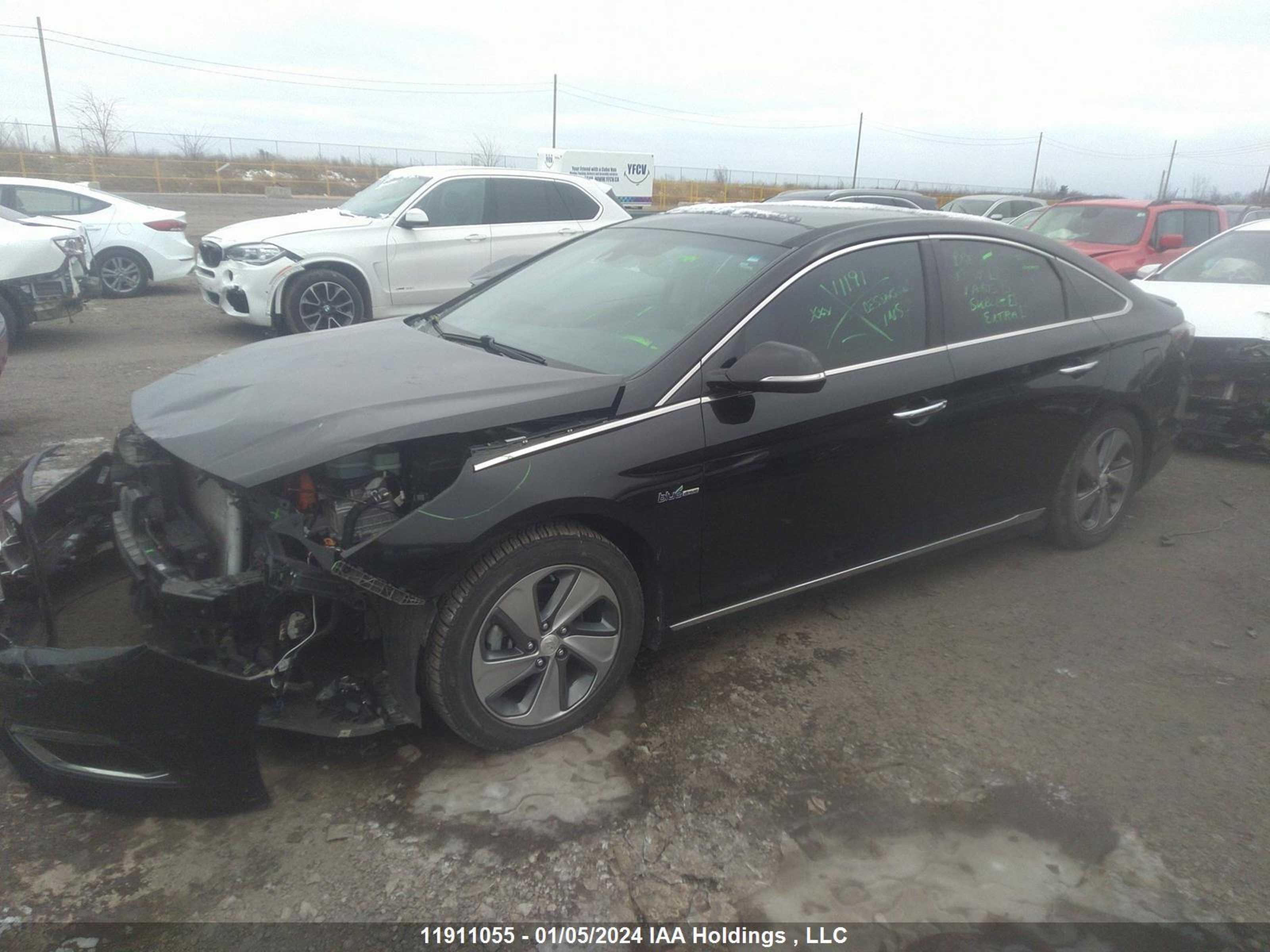 Photo 1 VIN: KMHE34L19GA014651 - HYUNDAI SONATA 