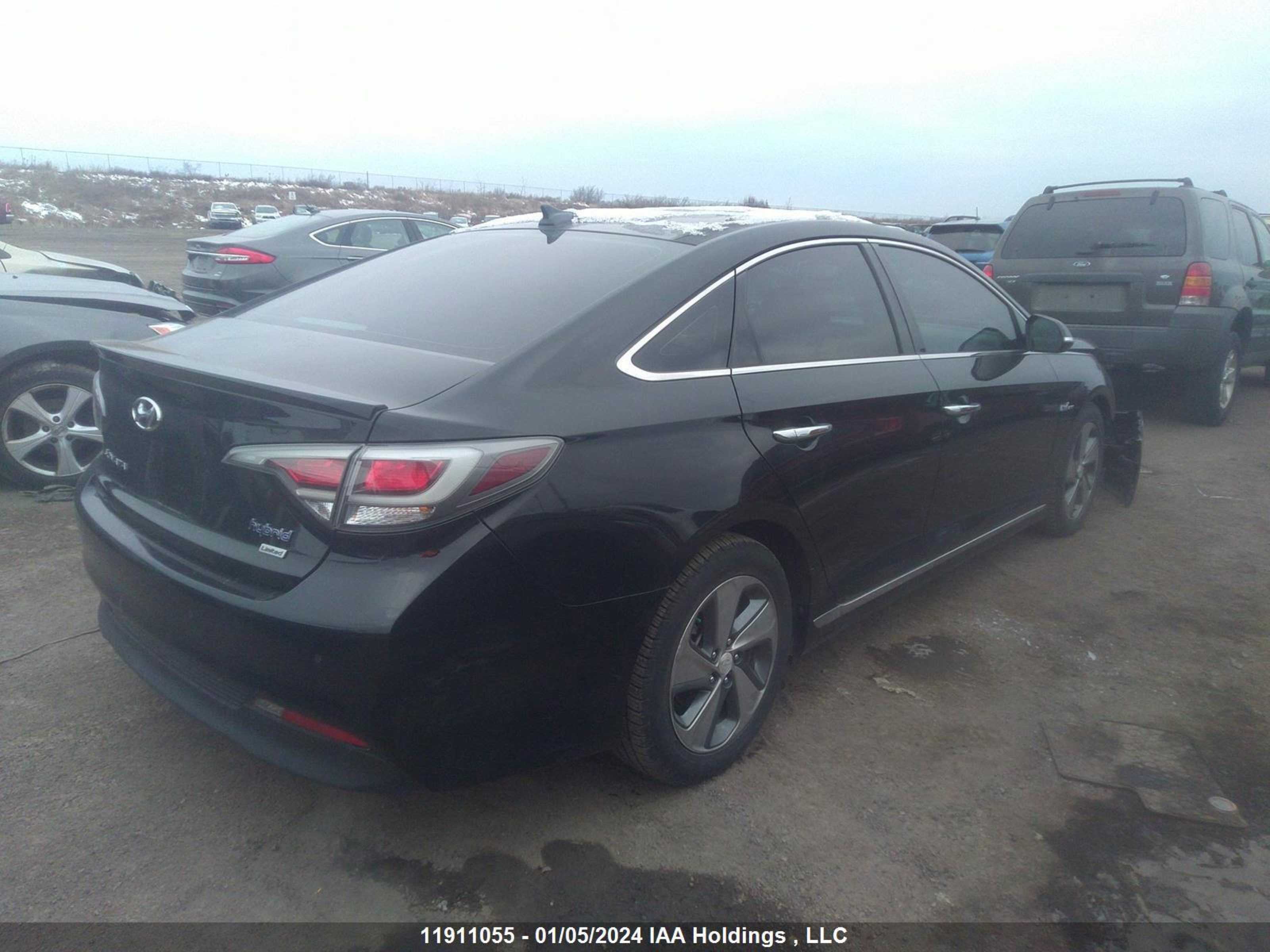 Photo 3 VIN: KMHE34L19GA014651 - HYUNDAI SONATA 