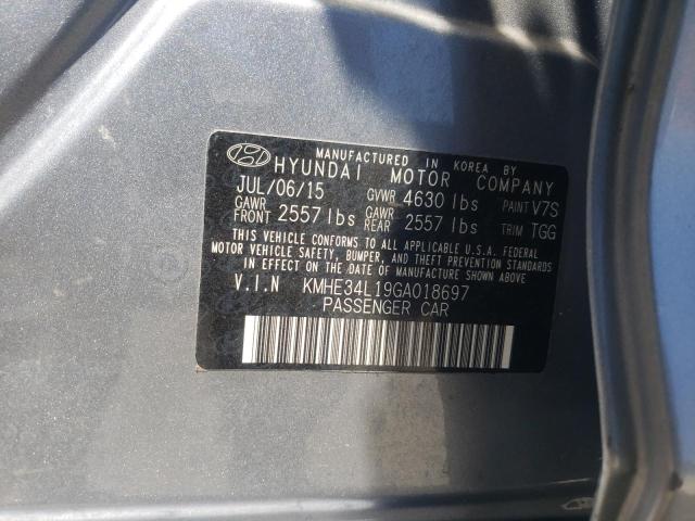 Photo 11 VIN: KMHE34L19GA018697 - HYUNDAI SONATA HYB 