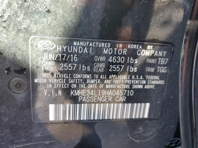 Photo 12 VIN: KMHE34L19HA045710 - HYUNDAI SONATA 