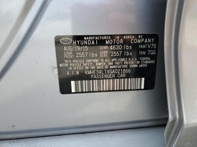 Photo 9 VIN: KMHE34L1XGA021866 - HYUNDAI SONATA HYB 